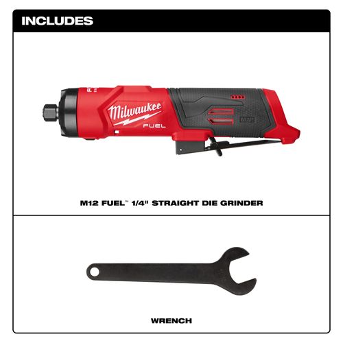 Main product image of M12 FUEL 1/4" Straight Die Grinder (Tool Only), 3486-20