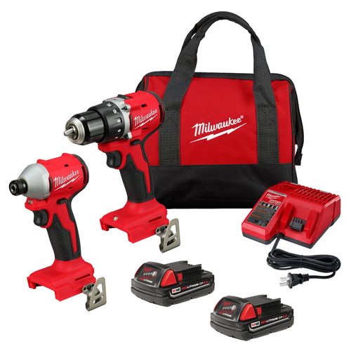 Main product image of M18 Compact Brushless Drill/Driver, Impact Driver Kit