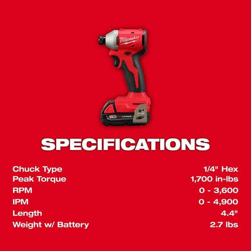 Main product image of M18 Compact Brushless Drill/Driver, Impact Driver Kit