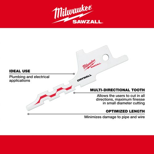 Main product image of Drywall Access SAWZALL Blade
