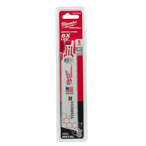 Main product image of 6" 10 TPI The Torch SAWZALL Blades (5 Pack)