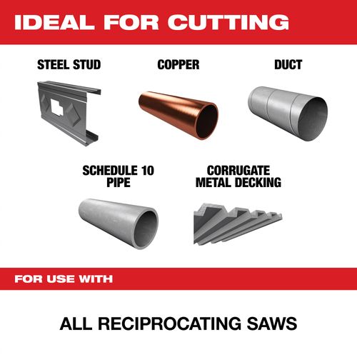 Main product image of 6" 24 TPI The Torch SAWZALL Blades (5 Pack)