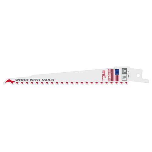Main product image of 6" 5 TPI SAWZALL Blades (10 Pack)