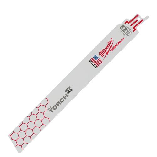 Main product image of 9" 18 TPI TORCH SAWZALL Blades (10 Pack)