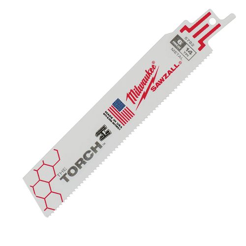 Main product image of 6" 14 TPI TORCH SAWZALL Blades (25 Pack)