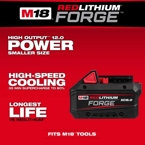 Main product image of M18 REDLITHIUM FORGE XC8.0 Battery (10 Pack)