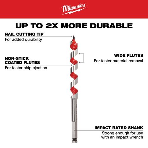 Main product image of SPEED FEED Wood Bit 6-1/2" Set (6 Piece)