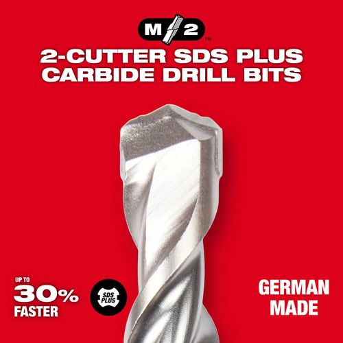 Main product image of SDS PLUS M2 2-Cutter 3/8" x 6" Drill Bit (3 Pack)