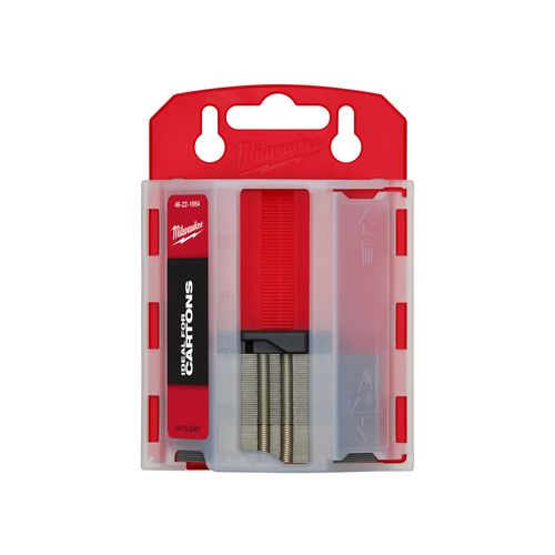 Main product image of Carton Utility Knife Blades w/ Dispenser (50 Pack)