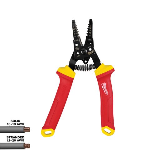 Main product image of 1000V Insulated 10-20 AWG Wire Stripper & Cutter