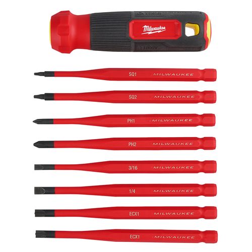 Main product image of 8-in-1 1000V Insulated Slim Tip Multi-Bit Screwdriver