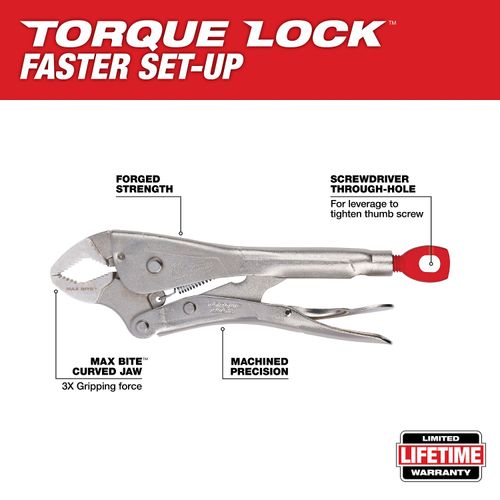 Main product image of 10 Piece TORQUE LOCK Locking Pliers Kit