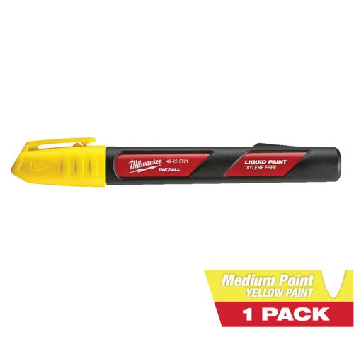 Main product image of INKZALL Yellow Liquid Paint Marker