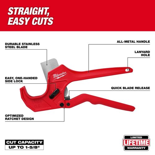 Main product image of 1-5/8" Ratcheting Pipe Cutter