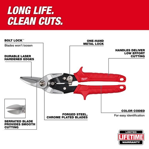 Main product image of Left Cutting Aviation Snips