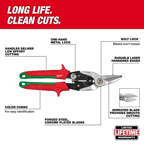 Main product image of Right Cutting Aviation Snips