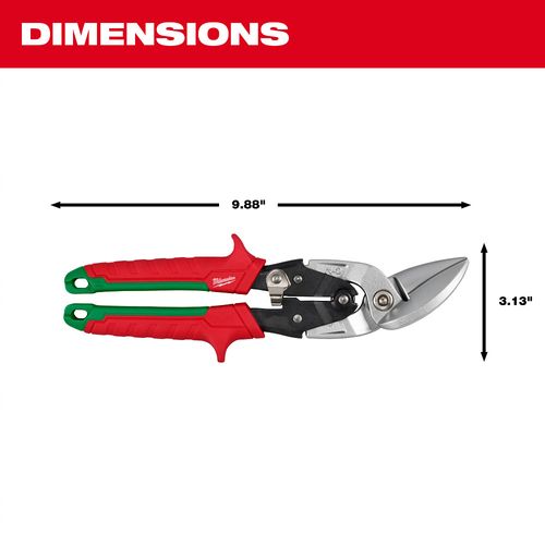 Main product image of Right Cutting Offset Aviation Snips