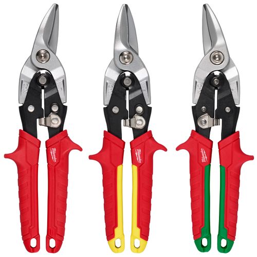 Main product image of 3 Piece Aviation Snip Set w/ Left, Right & Straight Aviation Snips
