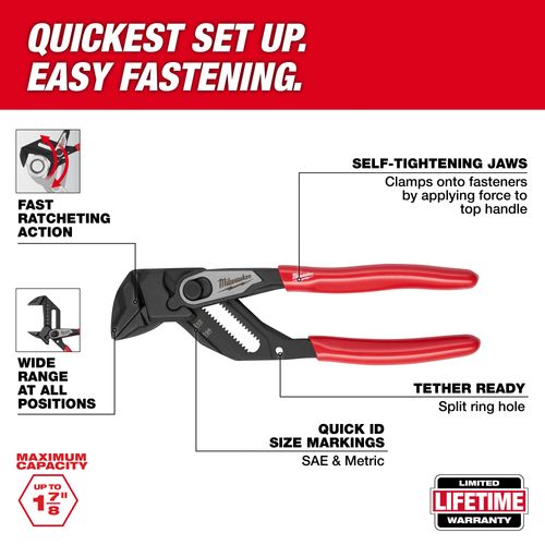 Main product image of 7" Pliers Wrench, 48-22-6907