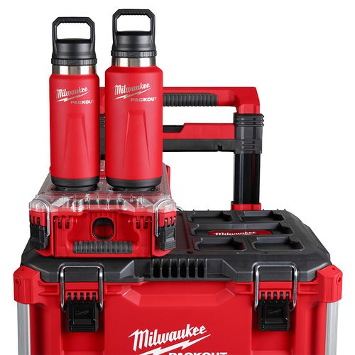 Main product image of PACKOUT 24oz Insulated Bottle with Chug Lid (Red)