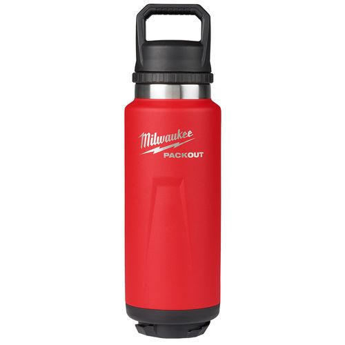 Main product image of PACKOUT 36oz Insulated Bottle with Chug Lid (Red)