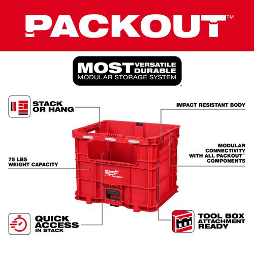 Main product image of PACKOUT XL Crate, 48-22-8439