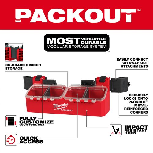 Main product image of PACKOUT Tool Box 2-Bin Attachment