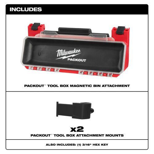 Main product image of PACKOUT Tool Box Magnetic Bin Attachment