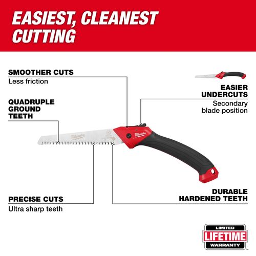 Main product image of 7" Folding Straight Blade Pruning Saw, 48-22-9373