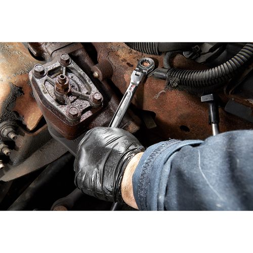 Main product image of 15 Piece SAE Flex Head Ratcheting Combination Wrench Set