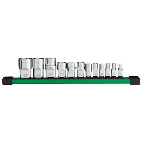 Main product image of 12 Piece 1/4", 3/8", & 1/2" Drive External TORX Socket Set