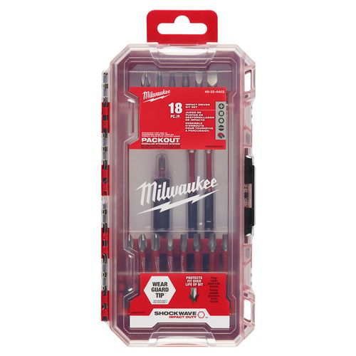 18 Piece Shockwave Impact Duty Driver Bit Set