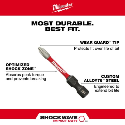 18 Piece Shockwave Impact Duty Driver Bit Set