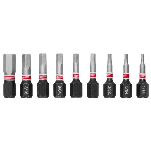 Main product image of Shockwave Impact Hex Insert Bit Set (9 Pack)