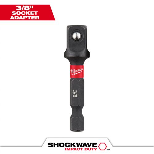Main product image of SHOCKWAVE Impact Duty 1/4" Hex to 3/8" Square Socket Adapter