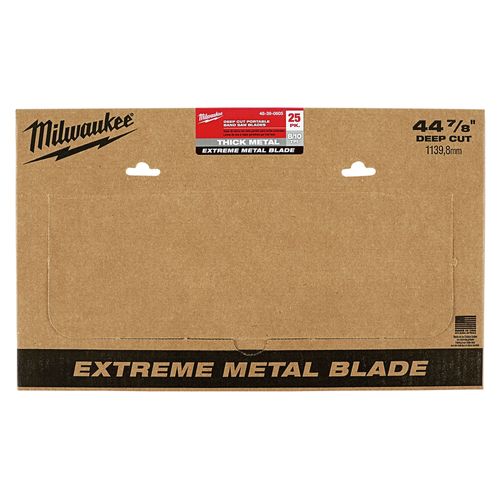 Main product image of 44-7/8" 8/10 TPI Extreme Metal Deep Cut Band Saw Blade (25 Pack)