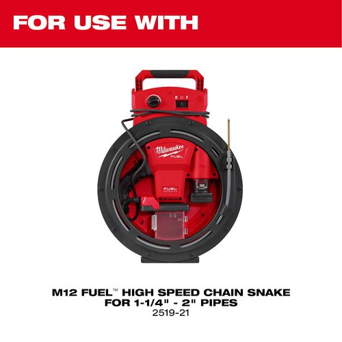 Main product image of 2" Carbide Chain Knocker for 1/4" Chain Snake Cable