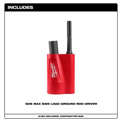 Main product image of SDS Max Side Load Ground Rod Driver