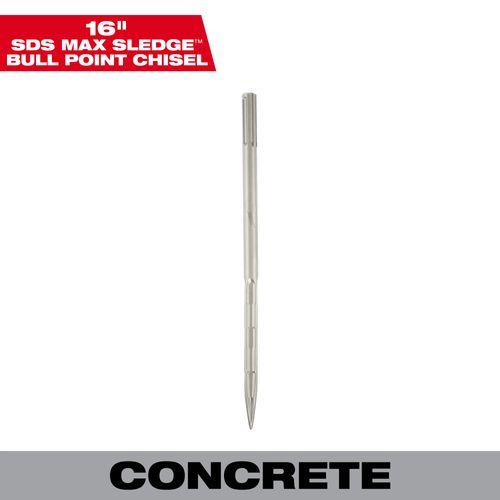 Main product image of 18" SDS MAX SLEDGE Bull Point Chisel