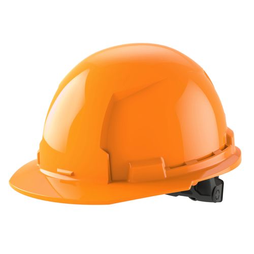 Main product image of BOLT Orange Front Brim Hard Hat w/ 6 pt Ratcheting Suspension (USA) - Type 1, Class E, 48-73-1132