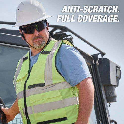 Main product image of Wrap Around Safety Glasses - Tinted Anti-Scratch Lenses