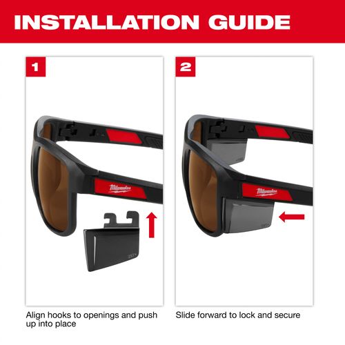 Main product image of Full Frame Safety Glasses with Removable Side Shields - Tinted Anti-Scratch Lenses