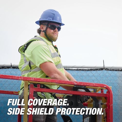 Main product image of Full Frame Safety Glasses with Removable Side Shields - Tinted Anti-Scratch Lenses