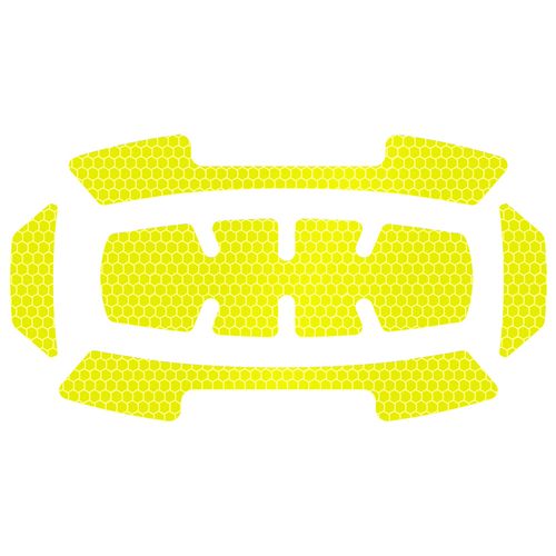 Main product image of 5 Piece BOLT Reflective Sticker Set - Yellow