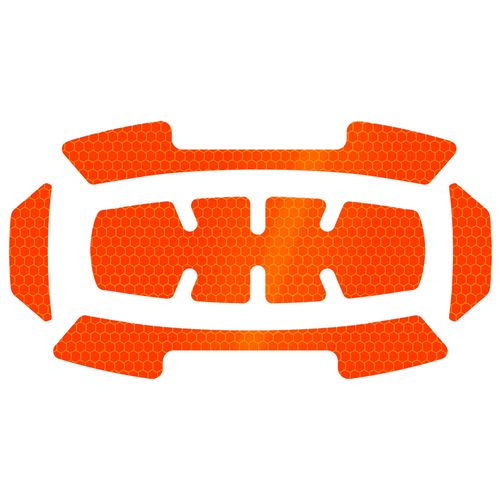 Main product image of 5 Piece BOLT Reflective Sticker Set - Orange