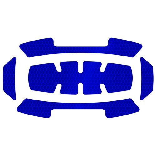 Main product image of 5 Piece BOLT Reflective Sticker Set - Blue