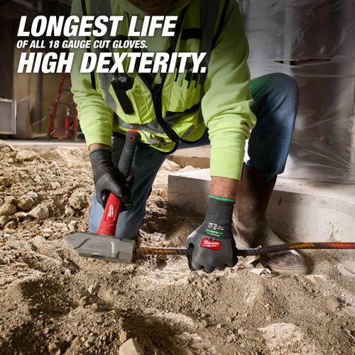 Main product image of Cut Level 6 High Dexterity WEAR-DEFENSE Nitrile Dipped Gloves (L), 48-73-6962