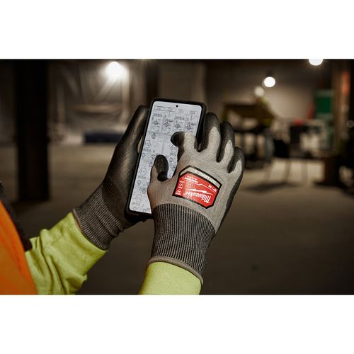 Main product image of 12 Pair Cut Level 4 High Dexterity Polyurethane Dipped Gloves - XL