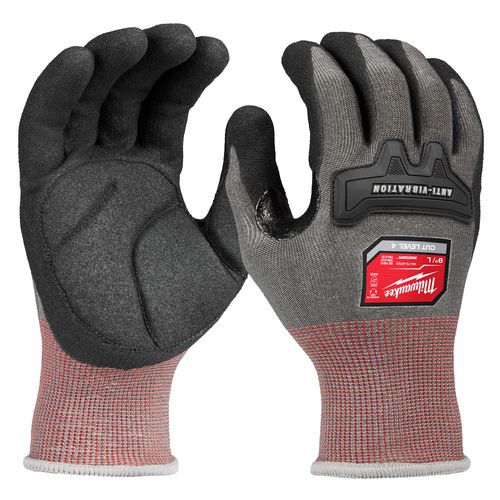 Main product image of Anti-Vibration Cut Level 4 High Dexterity Nitrile Dipped Glove - L