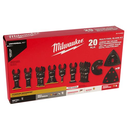 Main product image of Universal Fit Oscillating Multi-Tool Blade Variety Pack 20 Piece